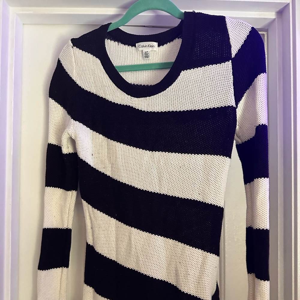 Calvin Klein stripped sweater